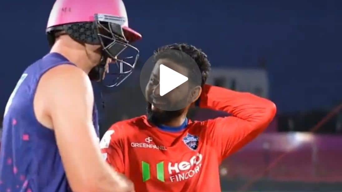 [Watch] 'Not At Batting?' - Jos Buttler Pulls Rishabh Pant's Leg Following Light-Hearted Chat